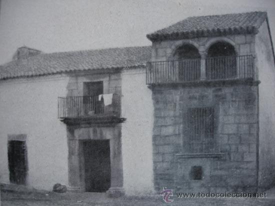 Fotografia antiga: CABEZA DEL BUEY ,FOTO GARRORENA,1920,11X8 CM,BADAJOZ