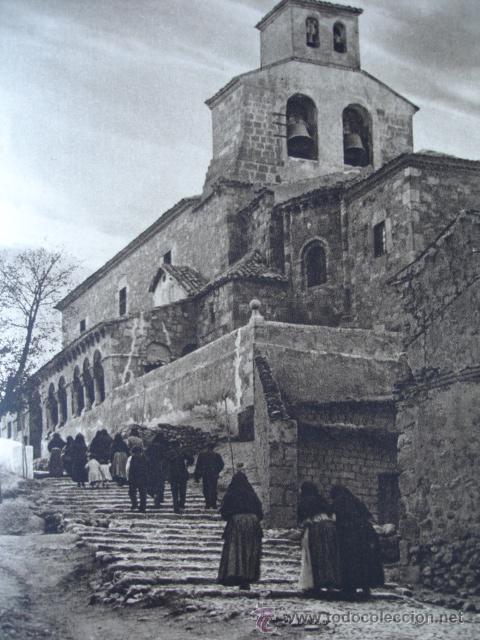 Fotografia antica: SAN ESTEBAN DE GOMAZ,1922,15X21,DE KURT HIELSCHER,DEL LIBRO. DAS UNBEKANNTE SPANIEN