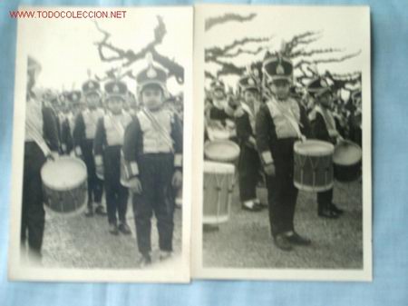 Fotografia antica: FOTOGRAF&Iacute;A TAMBORRADA INFANTIL