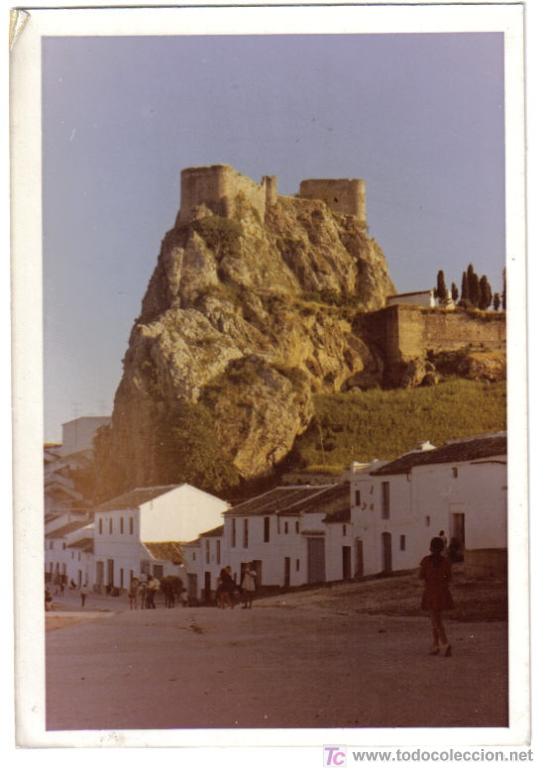 Fotograf&iacute;a antigua: FOTOGRAFIA DEL CASTILLO DE OLVERA (CADIZ), MENU, ASOCIACION AMIGOS DE LOS CASTILLOS