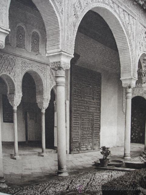 Fotografia antica: GRANADA,1922,15X21,DE KURT HIELSCHER,DEL LIBRO. DAS UNBEKANNTE SPANIEN