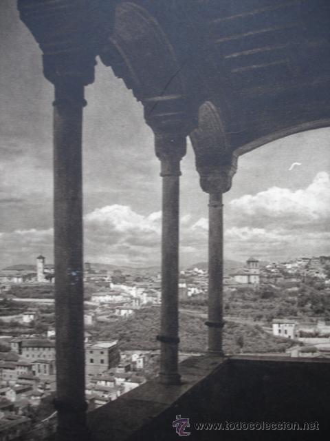 Fotografia antica: GRANADA,1922,15X21,DE KURT HIELSCHER,DEL LIBRO. DAS UNBEKANNTE SPANIEN