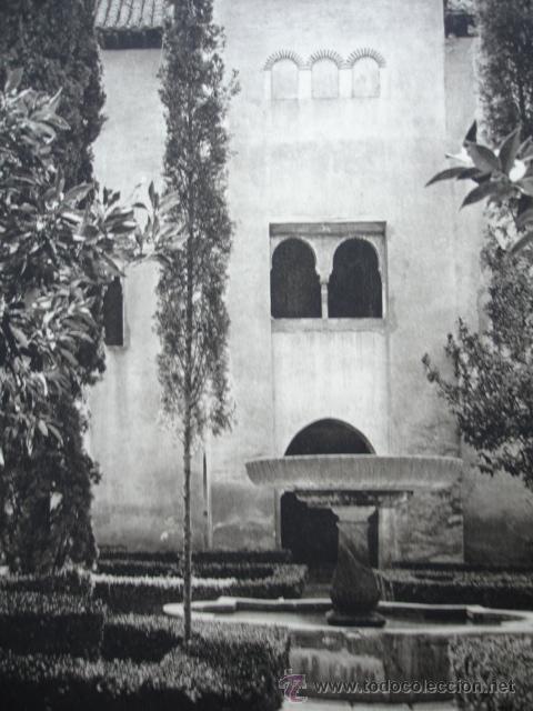 Fotografia antica: GRANADA,1922,15X21,DE KURT HIELSCHER,DEL LIBRO. DAS UNBEKANNTE SPANIEN