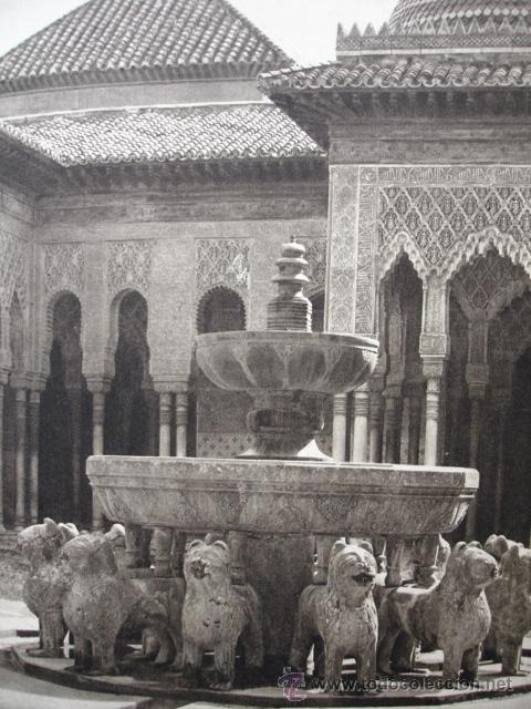 Fotografia antica: GRANADA,1922,15X21,DE KURT HIELSCHER,DEL LIBRO. DAS UNBEKANNTE SPANIEN