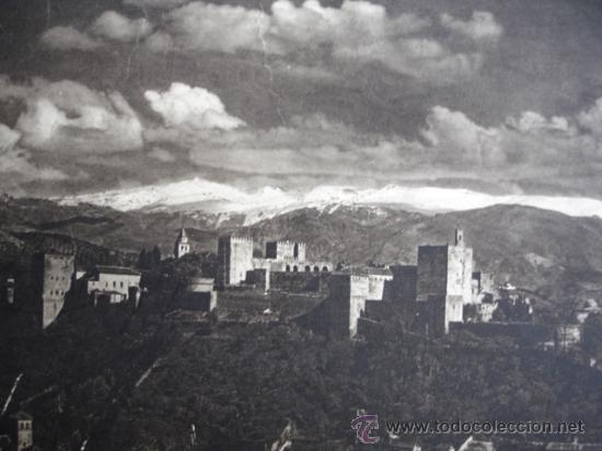 Fotografia antica: GRANADA,1922,15X21,DE KURT HIELSCHER,DEL LIBRO. DAS UNBEKANNTE SPANIEN