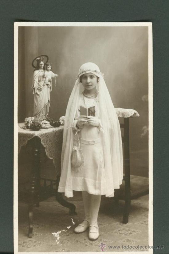 Fotograf&iacute;a antigua: POSTAL  ANTIGUA BLANCO Y NEGRO . RETRATO FOTOGRAFIA..