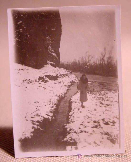 Antique Photography: ANTIGUA FOTO, GUADALAJARA, NEVADA, NIEVE, 1935