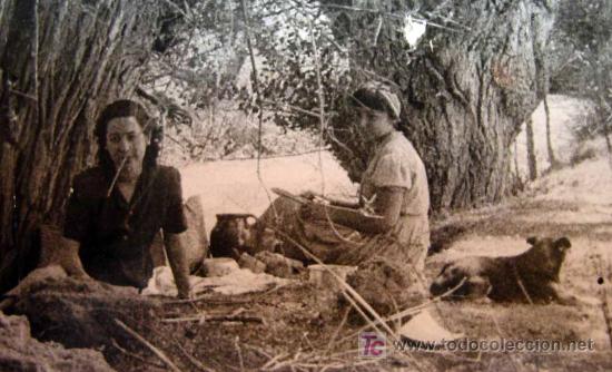Fotografia antiga: ANTIGUA FOTO, GUADALAJARA, MOLINO DE YELA, 1940s