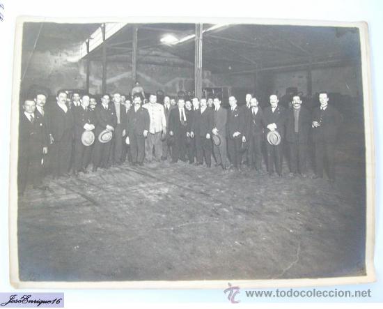 Alte Fotografie: EMPRESARIOS URUGUAYOS EN BUENOS AIRES, PRIMERA MITAD SIGLO XX