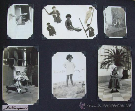 Fotografia antiga: 5 FOTOS PEQUE&Ntilde;A NI&Ntilde;A, MONTEVIDEO 1929