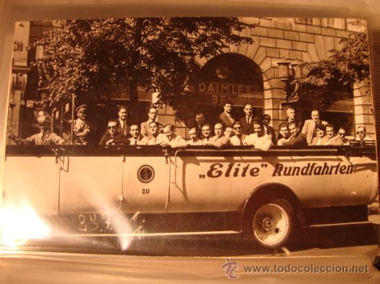 Photographie ancienne: ANTIGUA Y RARA TARJETA POSTAL FOTOGRAFIA COCHE ALEMAN. ELCHE.