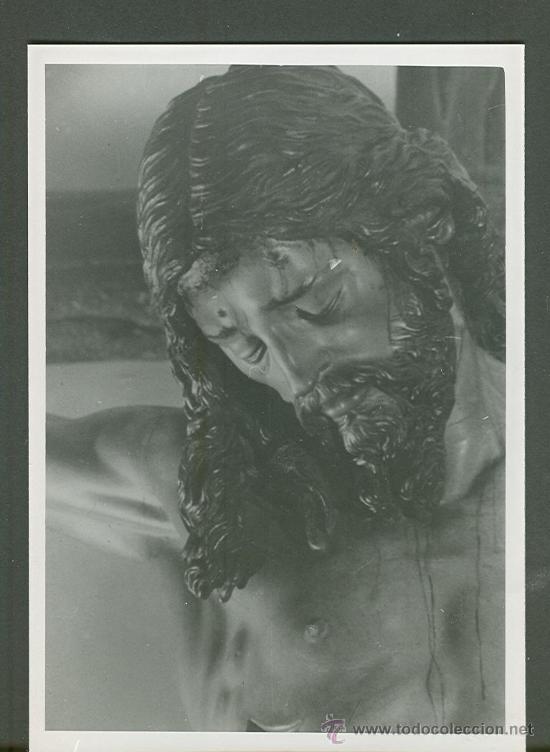 Fotografia antica: SEMANA SANTA DE SEVILLA.FOTOGRAFIA EN BLANCO Y NEGRO.STMO. CRISTO DE LA BUENA MUERTE