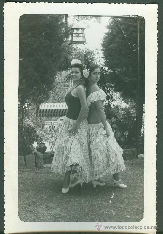 Fotograf&iacute;a antigua: FOTOGRAFIA DE BAILAORAS.  FLAMENCO. FOTO HERMANOS FRAILE.
