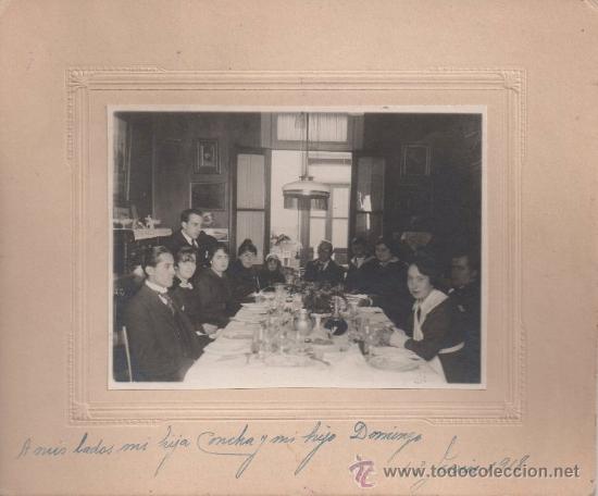 Fotografia antiga: FOTOGRAF&Iacute;A DE FAMILIA. 13 JUNIO 1918. MENDOZA. ARGENTINA.