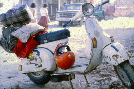 Fotograf&iacute;a antigua: FOTO ORIGINAL EXPEDICION AMERICA 82, 33.000 KILOMETROS EN VESPA POR 12 PAISES DE IBEROAMERICA