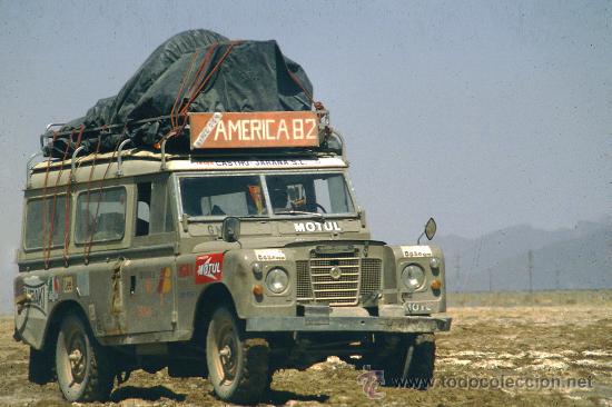 Fotograf&iacute;a antigua: FOTO ORIGINAL EXPEDICION AMERICA 82, 33.000 KILOMETROS EN VESPA POR 12 PAISES DE IBEROAMERICA