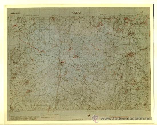 Antique Photography: Fotograf&iacute;a mapa de N&aacute;jera (La Rioja )  - a&ntilde;os 60