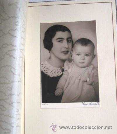 Antique Photography: MUJER CON NI&Ntilde;O EN SEPIA. 1934. FIRMADA. .  . ENVIO GRATIS&iexcl;&iexcl;&iexcl;