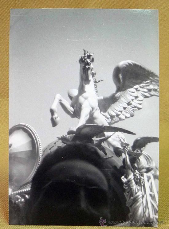 Fotograf&iacute;a antigua: FOTO, FOTOGRAFIA, FALLAS, CABALLO ALADO, PEGASO, 15 X 10 CM