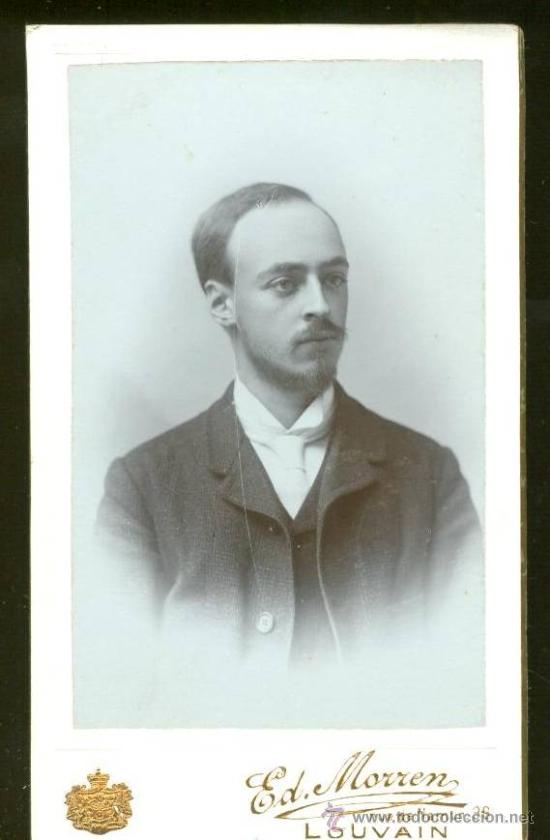 Photographie ancienne: FOTOGRAFIA  FORMATO CDV  RETRATO DE UN SE&Ntilde;OR . SIGLO XIX