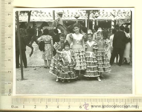 Fotograf&iacute;a antigua: FOTOGRAFIA  DE SEVILLA. FERIA DE ABRIL. A&Ntilde;OS 60