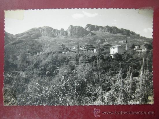 Fotografia antiga: CALLOSA DE ENSARRIA, ALICANTE - VISTA - A&Ntilde;O 1960