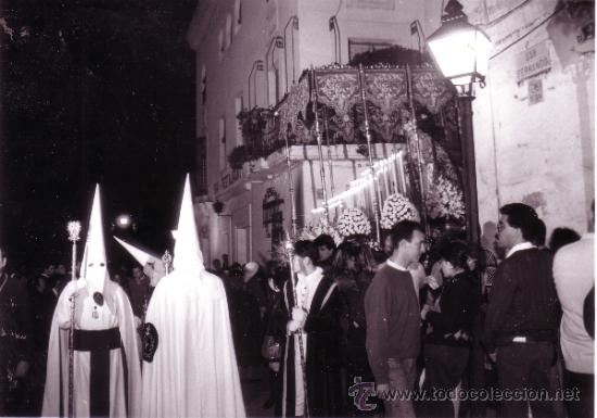 Fotografia antica: SEMANA SANTA - FOTOGRAFIA DE NUESTRA SE&Ntilde;ORA DE LAGRIMAS - IGNORO LOCALIDAD