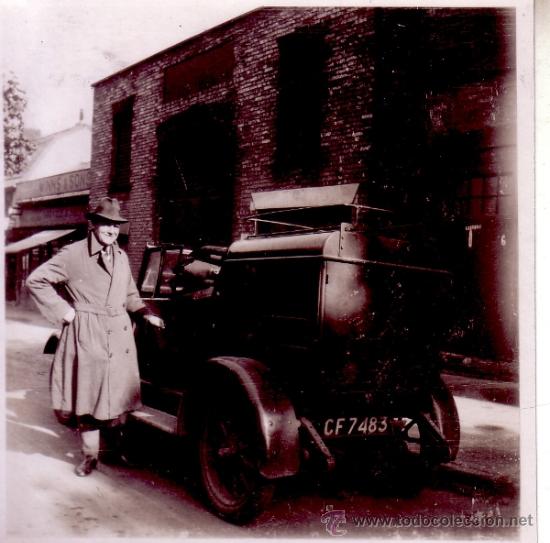 Fotograf&iacute;a antigua: FOTOGRAFIA ORIGINAL ANTIGUA - A&Ntilde;OS 20/30 - COCHE ANTIGO - VEHICULOS - AUTOMOVIL