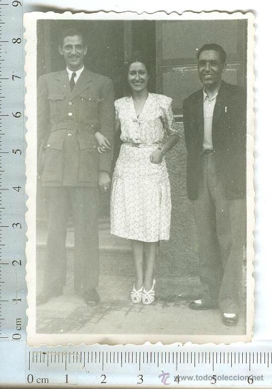 Fotografia antica: MILITAR : FOTO MILITAR BODA DE OFICIAL DE LA MEHAL&acute;LA JALIFIANA (?) .
