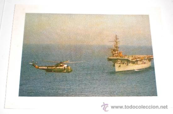 Fotografia antiga: Fotograf&iacute;a del Portahelicopteros D&eacute;dalo.