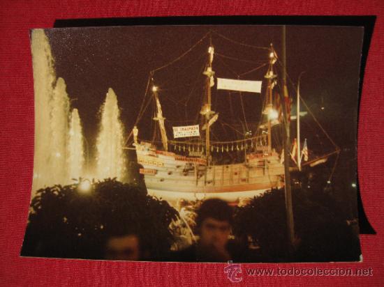 Photographie ancienne: FALLAS VALENCIA.FALLA PLAZA DEL CAUDILLO 1978- AJ.-55