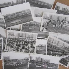 Fotografía antigua: 20 FOTOGRAFÍAS - INAUGURACIÓN DEL ESTADIO VALLEHERMOSO 1961 (MADRID). JUEGOS ESCOLARES DE JUVENTUDES