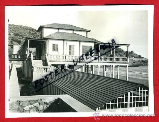 Alte Fotografie: FOTOGRAFIA, FOTO CHALET EN BENICASIM , CASTELLON , A&Ntilde;OS 1930 , ORIGINAL, BB16