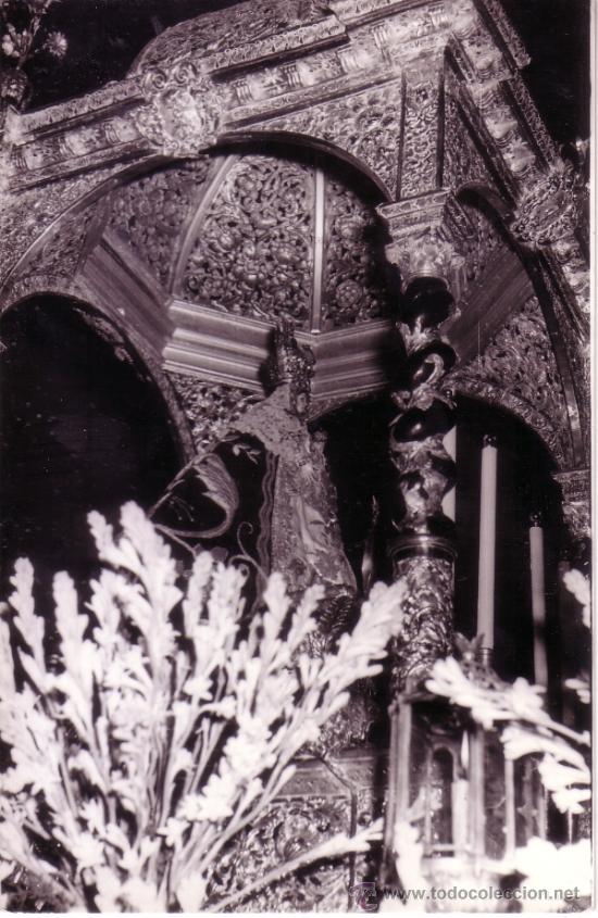Fotograf&iacute;a antigua: FOTOGRAFIA TAMA&Ntilde;O POSTAL DE NTRA SRA DE LA CARIDAD - PATRONA DE SANLUCAR DE BARRAMEDA