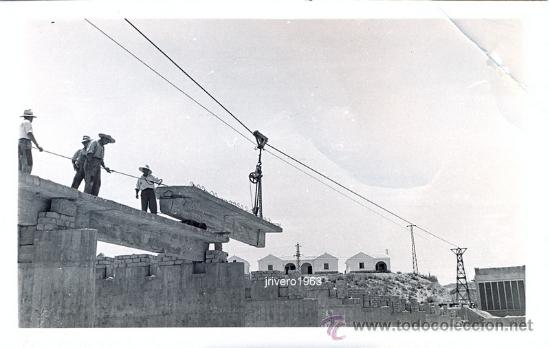 Fotograf&iacute;a antigua: JAEN,UBEDA,SOLANA DE TORRALBA,1956, PUENTE DE LAS IRIJUELAS, RARISIMA,136X86MM