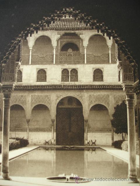 Fotograf&iacute;a antigua: GRANADA.LA ALHAMBRA.DEL LIBRO DAS UNBEKANNTE SPANIEN.BERLIN 1922.15X21