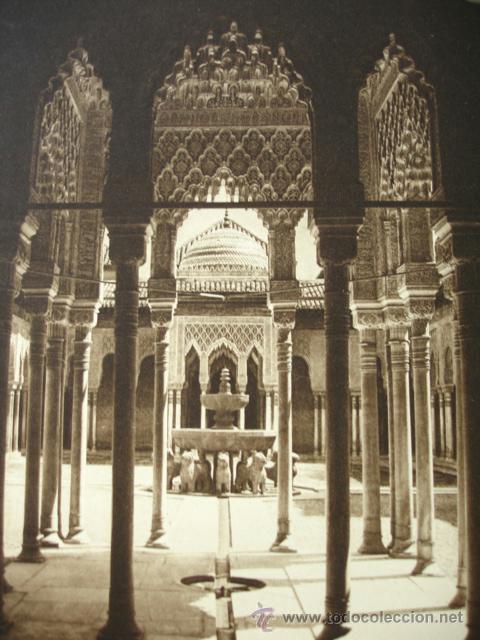 Fotograf&iacute;a antigua: GRANADA.LA ALHAMBRA.DEL LIBRO DAS UNBEKANNTE SPANIEN.BERLIN 1922.15X21