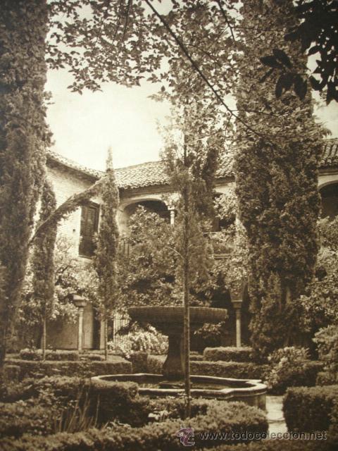 Fotograf&iacute;a antigua: GRANADA.LA ALHAMBRA.DEL LIBRO DAS UNBEKANNTE SPANIEN.BERLIN 1922.15X21
