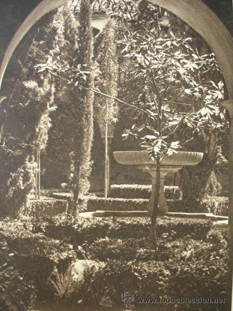 Fotograf&iacute;a antigua: GRANADA.LA ALHAMBRA.DEL LIBRO DAS UNBEKANNTE SPANIEN.BERLIN 1922.15X21