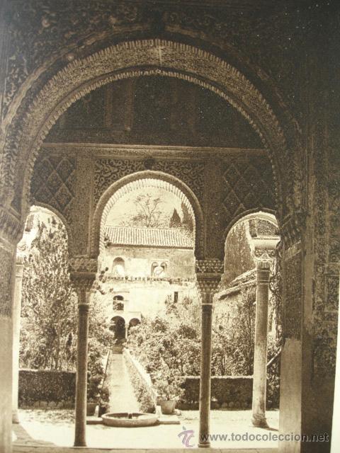 Fotograf&iacute;a antigua: GRANADA.LA ALHAMBRA.DEL LIBRO DAS UNBEKANNTE SPANIEN.BERLIN 1922.15X21