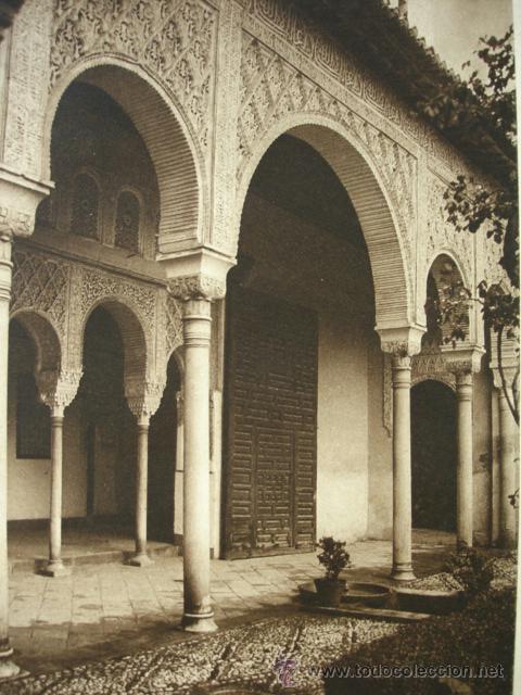 Fotograf&iacute;a antigua: GRANADA.LA ALHAMBRA.DEL LIBRO DAS UNBEKANNTE SPANIEN.BERLIN 1922.15X21