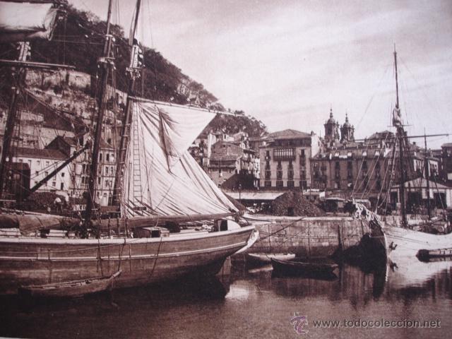 Fotografia antiga: SAN SEBASTIAN. DEL LIBRO DAS UNBEKANNTE SPANIEN.BERLIN 1922.15X21
