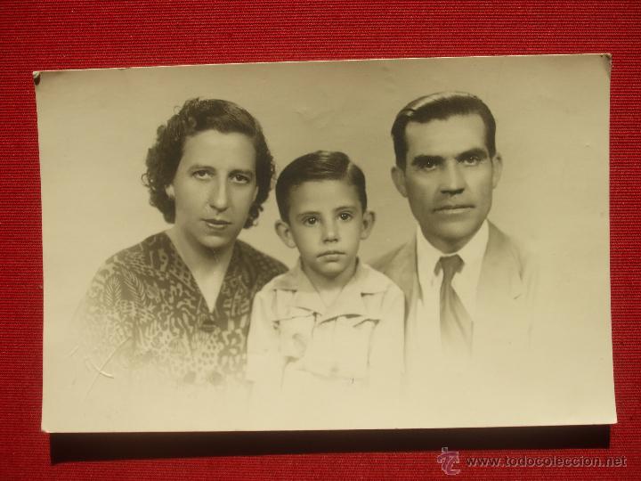 Photographie ancienne: POSTAL FOTOGRAFICA FAMILIAR