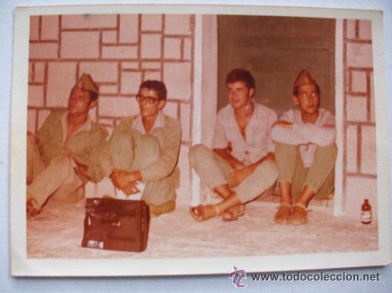 Fotograf&iacute;a antigua: LA LEGION : FOTO DE LEGIONARIOS DESCANSANDO