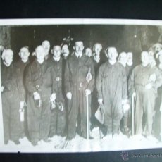 Fotografía antigua: 1929-REY ALFONSO XIII. VISITA A LAS MINAS DE POTASA DE SURIA. BARCELONA . FOTO ORIGINAL. GRANDE 20,5. Lote 41387942