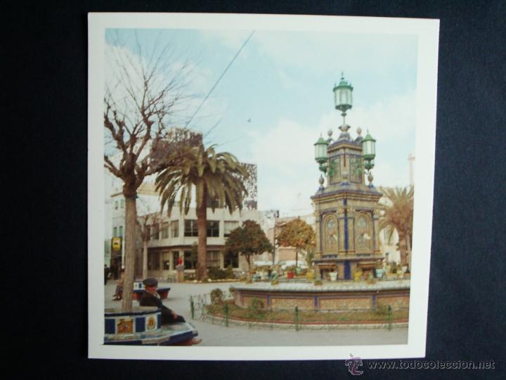 Fotograf&iacute;a antigua: 1968- 4 FOTOGRAF&Iacute;AS DE ALGECIRAS. C&Aacute;DIZ.ORIGINALES.PLAZA.IGLESIAS.PLAYA.