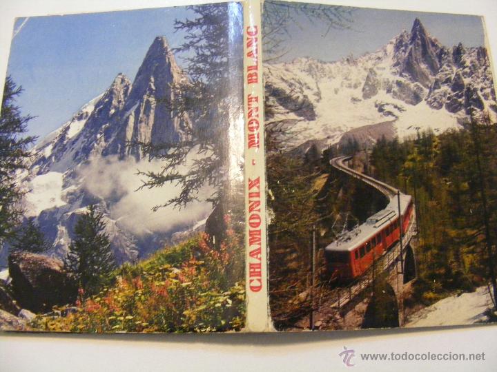 Fotograf&iacute;a antigua: Lote de 12 fotograf&iacute;as a color de Chamonix - mont Blanc, de 10x7,5 cms aprox