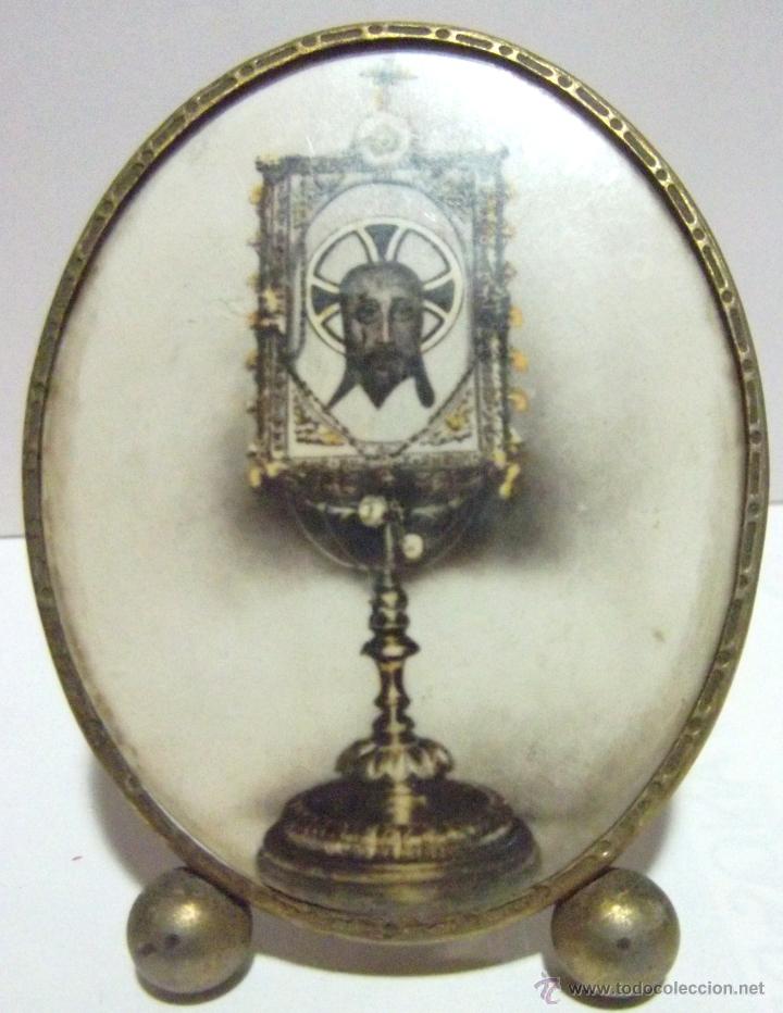 Fotografia antica: SANTA FAZ  BONITO CUADRO DE MESITA  PRINCIPIOS DE SIGLO .