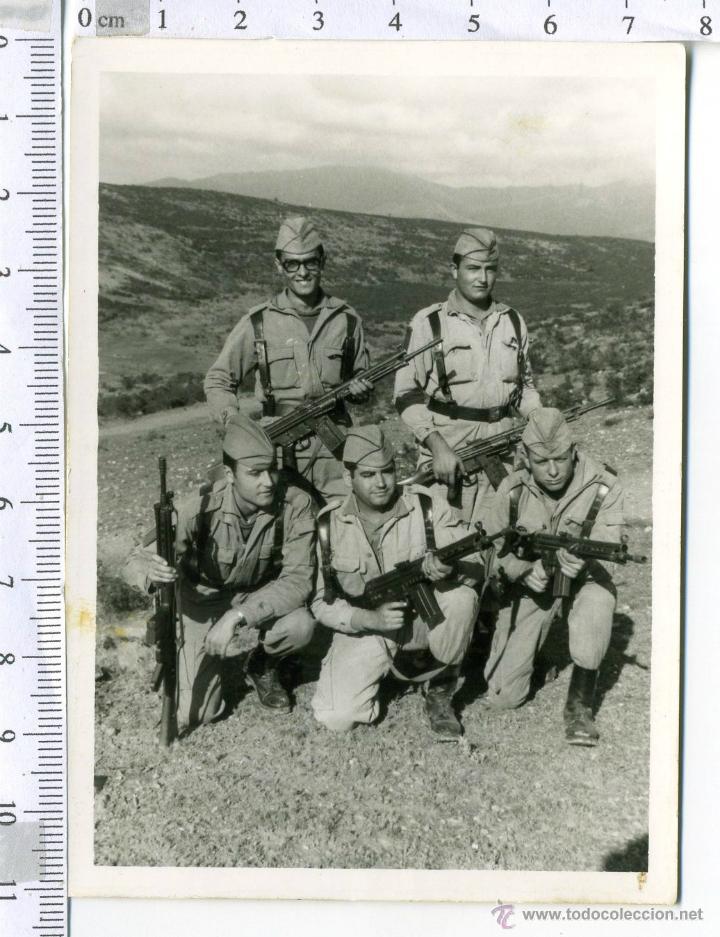 Fotograf&iacute;a antigua: FOTOGRAFIA MILITAR , SOLDADOS DE MANIOBRA