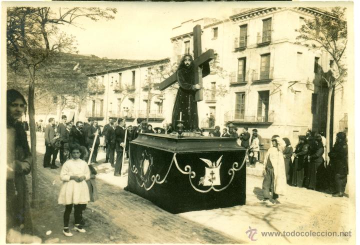 Fotograf&iacute;a antigua: SEMANA SANTA. LOTE 8 GRANDES FOTOS. LUGAR A DETERMINAR. &iquest;M&Eacute;XICO? &iquest;HISPANOAM&Eacute;RICA?. H. 1920.